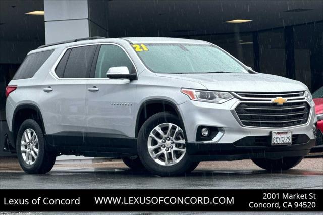 used 2021 Chevrolet Traverse car, priced at $28,998