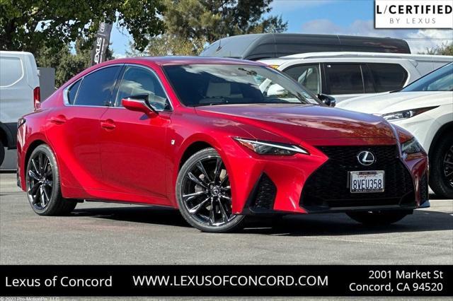 used 2021 Lexus IS 350 car, priced at $39,998