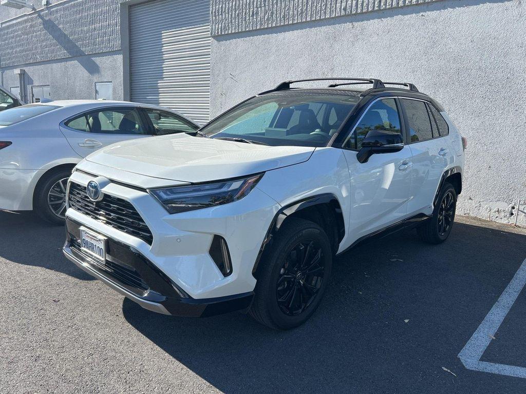 used 2022 Toyota RAV4 Hybrid car, priced at $34,998