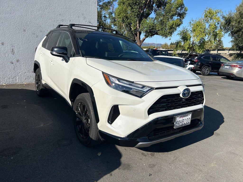 used 2022 Toyota RAV4 Hybrid car, priced at $34,998