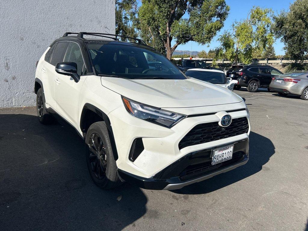 used 2022 Toyota RAV4 Hybrid car, priced at $34,998