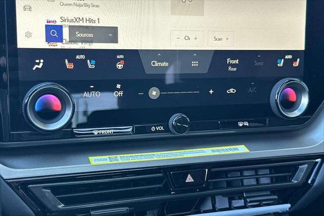 new 2025 Lexus TX 350 car, priced at $63,505
