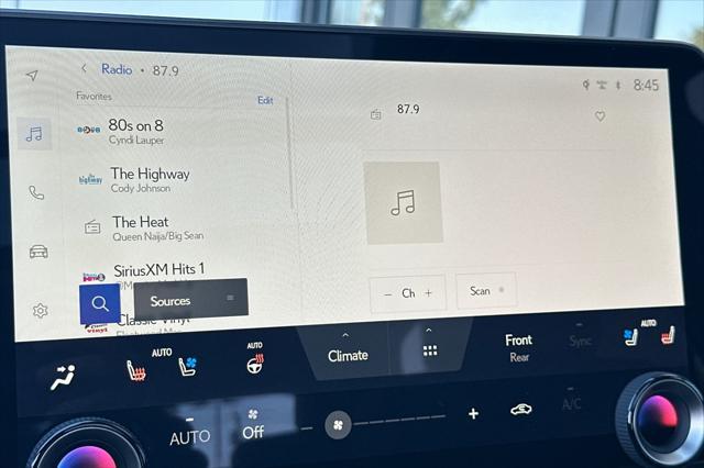 new 2025 Lexus TX 350 car, priced at $63,505