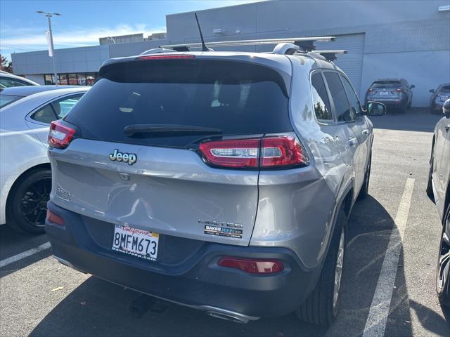 used 2015 Jeep Cherokee car, priced at $13,588