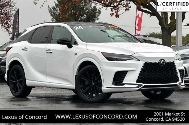 used 2024 Lexus RX 500h car, priced at $64,588