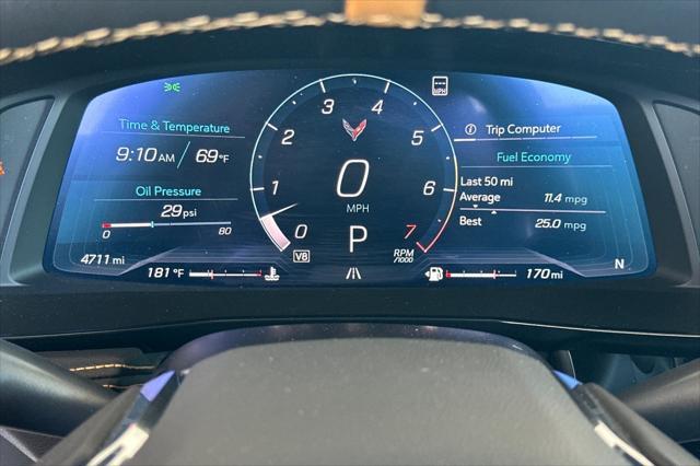 used 2022 Chevrolet Corvette car, priced at $83,998
