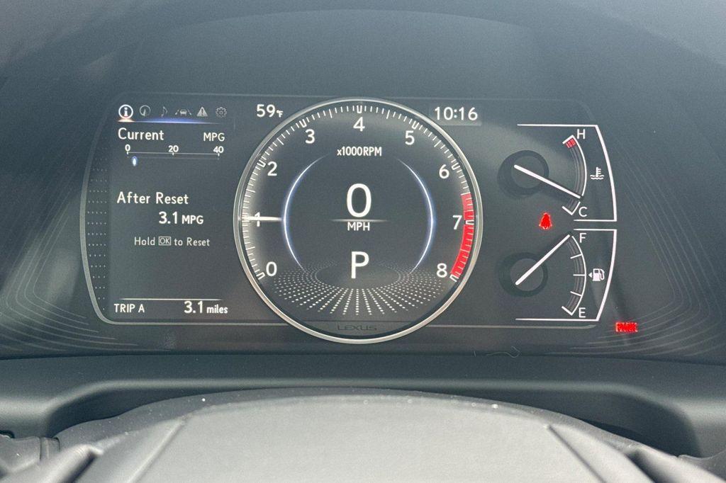 new 2025 Lexus ES 350 car, priced at $47,285