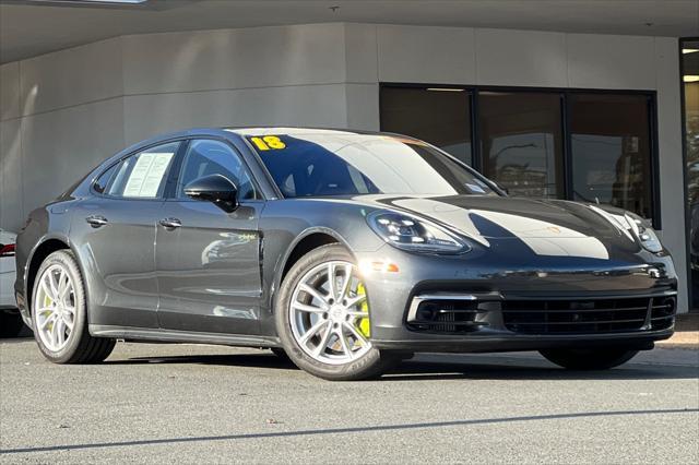 used 2018 Porsche Panamera e-Hybrid car, priced at $47,588