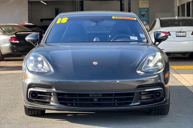 used 2018 Porsche Panamera e-Hybrid car, priced at $47,588