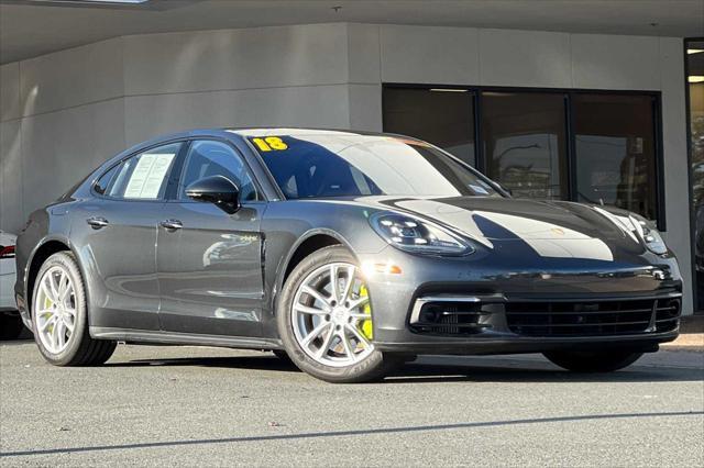 used 2018 Porsche Panamera e-Hybrid car, priced at $51,588