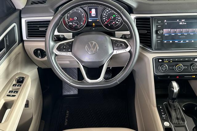 used 2021 Volkswagen Atlas car, priced at $23,588