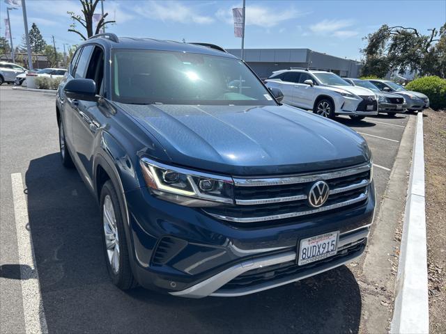 used 2021 Volkswagen Atlas car, priced at $24,998