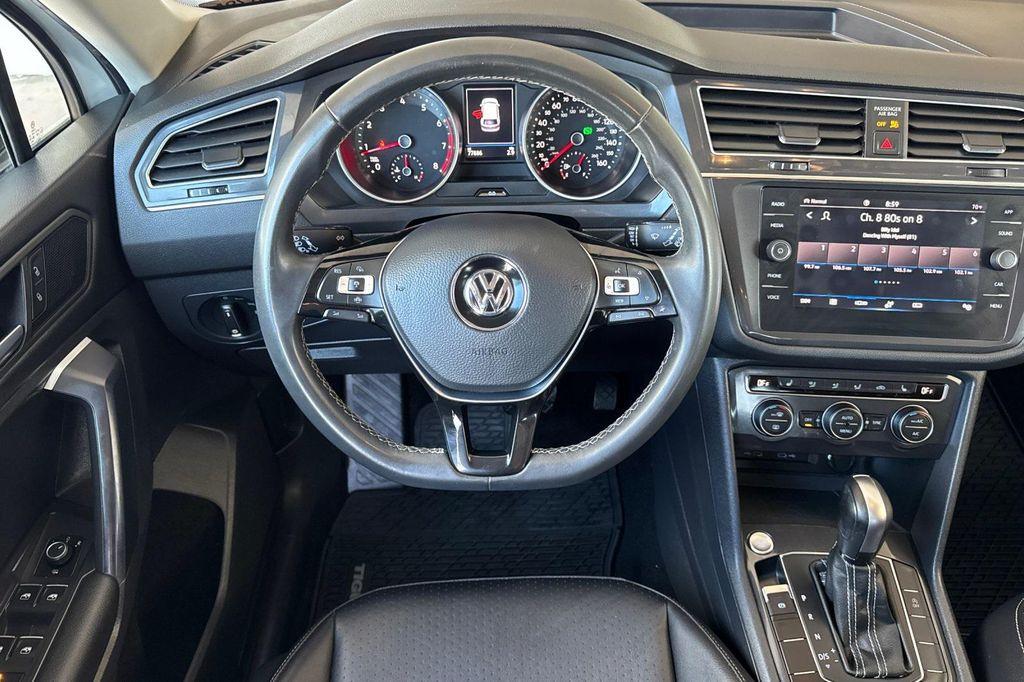 used 2021 Volkswagen Tiguan car, priced at $17,588