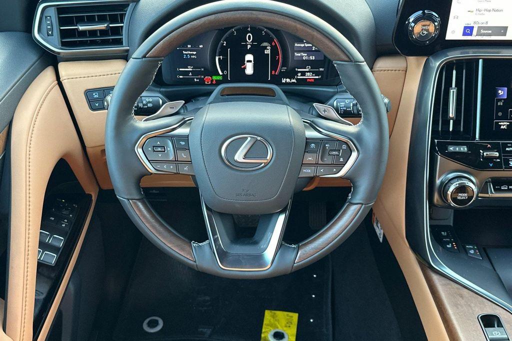 new 2025 Lexus LX 700h car, priced at $125,644
