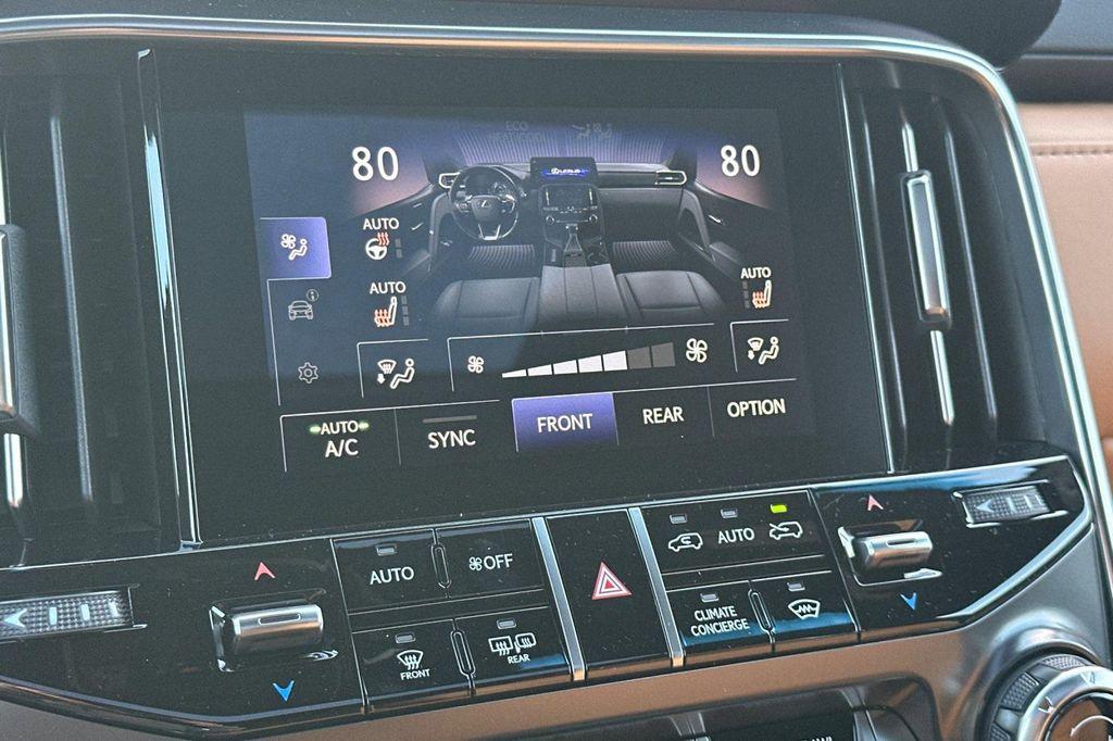 new 2025 Lexus LX 700h car, priced at $125,644