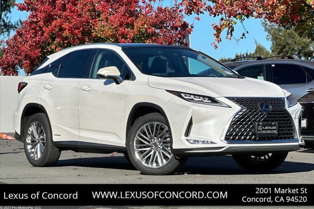 used 2021 Lexus RX 450h car, priced at $46,788