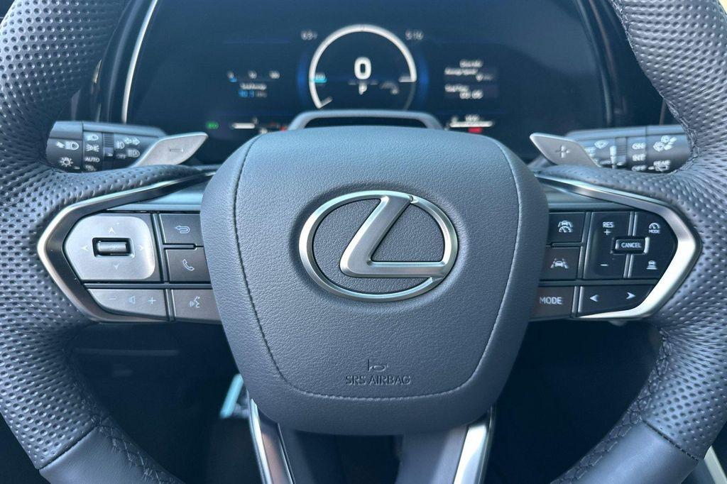 new 2025 Lexus TX 500h car, priced at $76,534