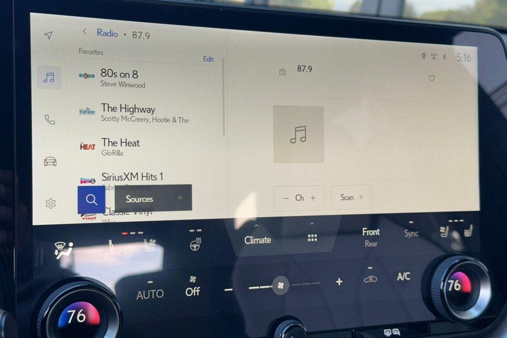 new 2025 Lexus TX 500h car, priced at $76,534