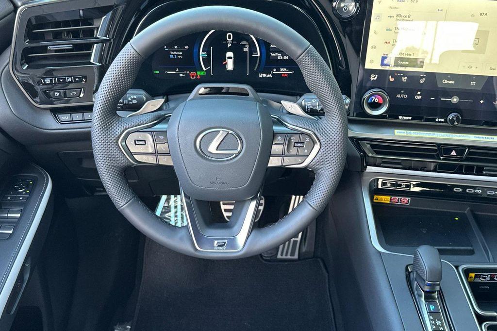 new 2025 Lexus TX 500h car, priced at $76,534