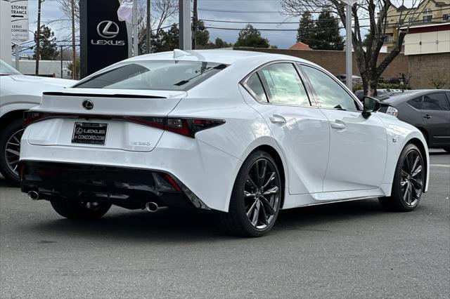 new 2025 Lexus IS 350 car, priced at $53,323