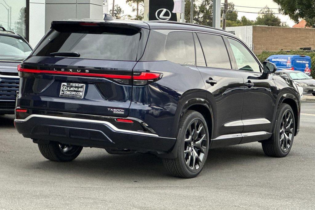 new 2026 Lexus TX 500h car, priced at $76,398