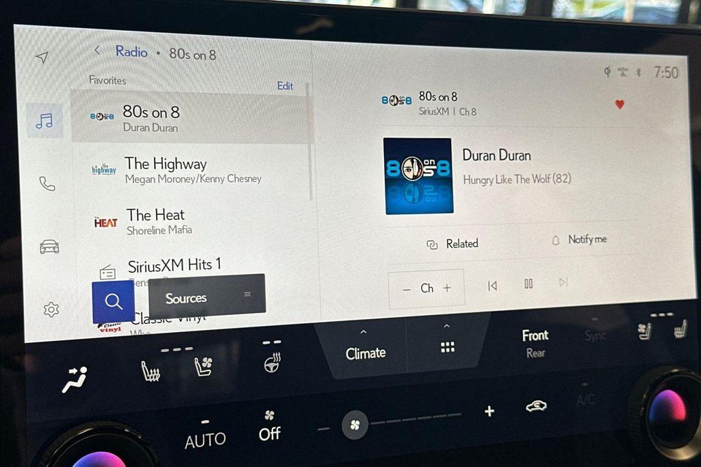 new 2025 Lexus RX 350 car, priced at $69,474