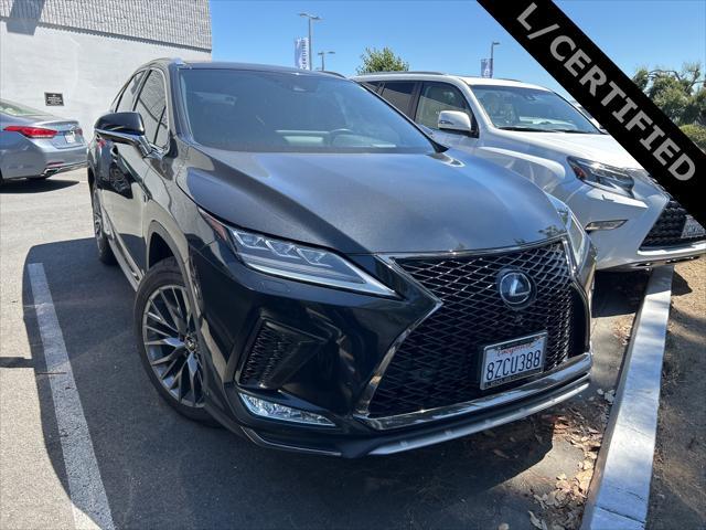 used 2022 Lexus RX 450h car, priced at $52,998