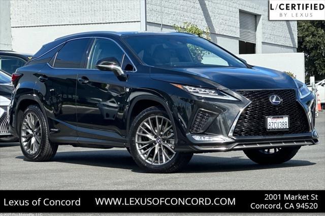 used 2022 Lexus RX 450h car, priced at $52,998