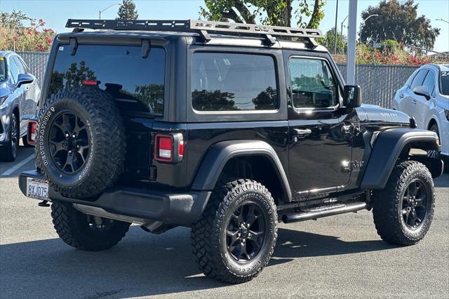used 2021 Jeep Wrangler car, priced at $31,388