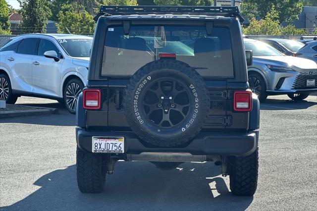 used 2021 Jeep Wrangler car, priced at $31,388