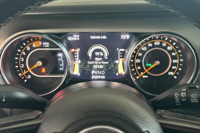 used 2021 Jeep Wrangler car, priced at $31,388