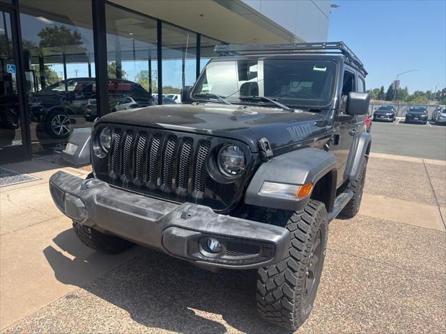 used 2021 Jeep Wrangler car, priced at $31,998