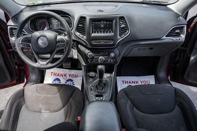 used 2019 Jeep Cherokee car, priced at $8,500