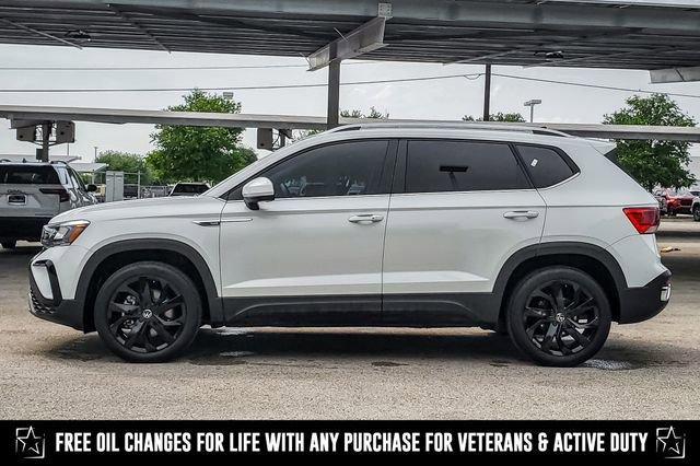 used 2023 Volkswagen Taos car, priced at $25,141