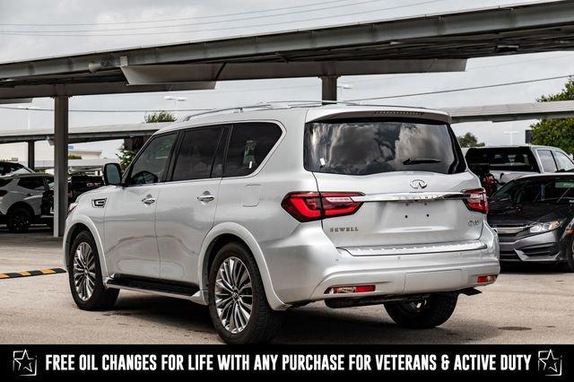 used 2021 INFINITI QX80 car, priced at $37,133