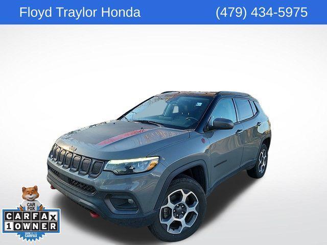 used 2022 Jeep Compass car, priced at $19,495