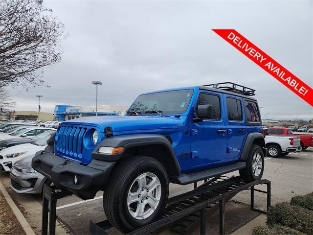 used 2021 Jeep Wrangler Unlimited car, priced at $35,950
