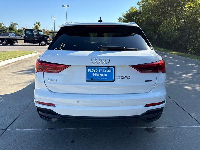 used 2023 Audi Q3 car, priced at $24,195