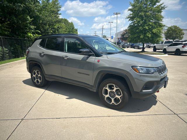 used 2022 Jeep Compass car, priced at $22,500