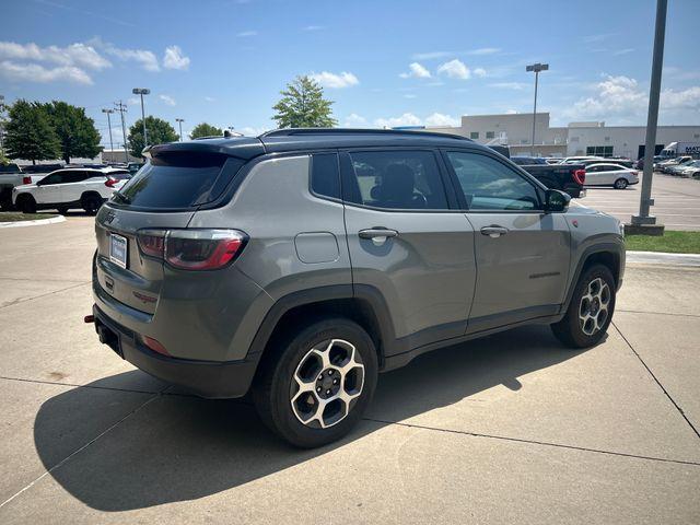 used 2022 Jeep Compass car, priced at $22,500