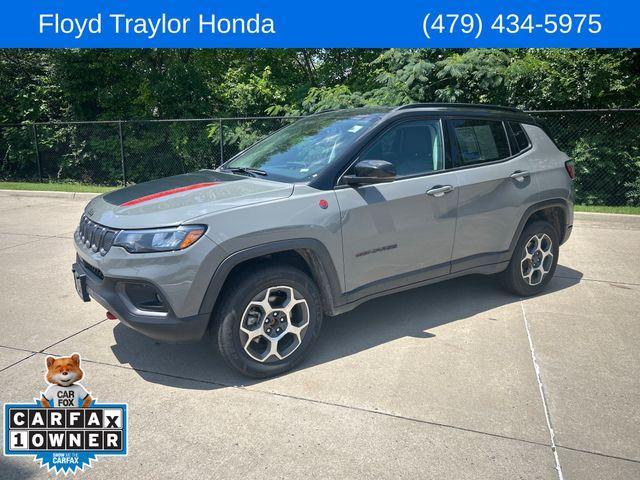 used 2022 Jeep Compass car, priced at $22,500