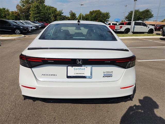 used 2024 Honda Accord car, priced at $32,500