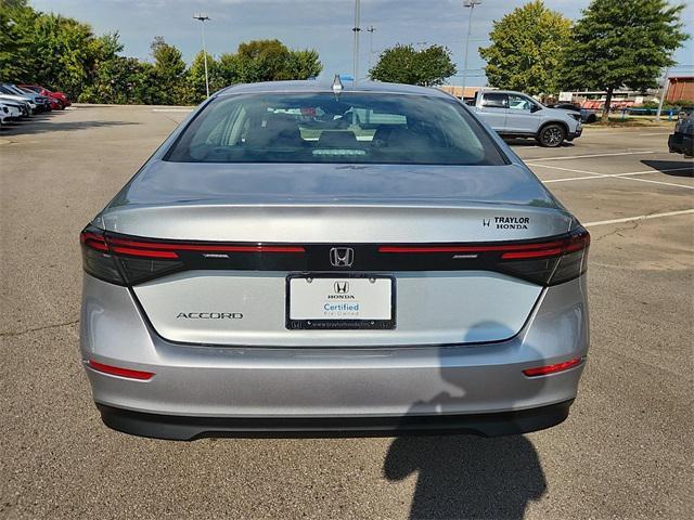 used 2024 Honda Accord car, priced at $27,000