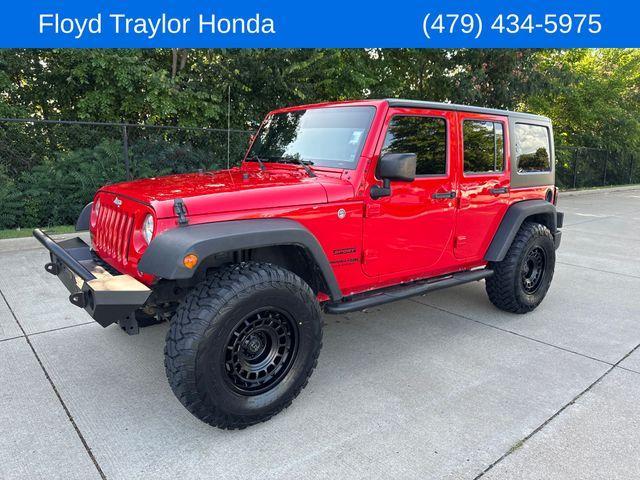 used 2018 Jeep Wrangler JK Unlimited car, priced at $25,545