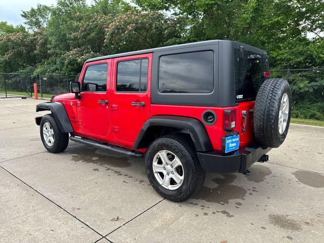used 2018 Jeep Wrangler JK Unlimited car, priced at $25,550