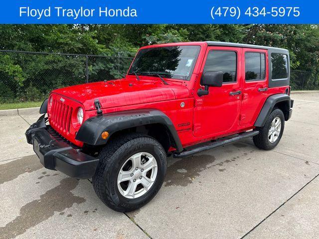 used 2018 Jeep Wrangler JK Unlimited car, priced at $25,550