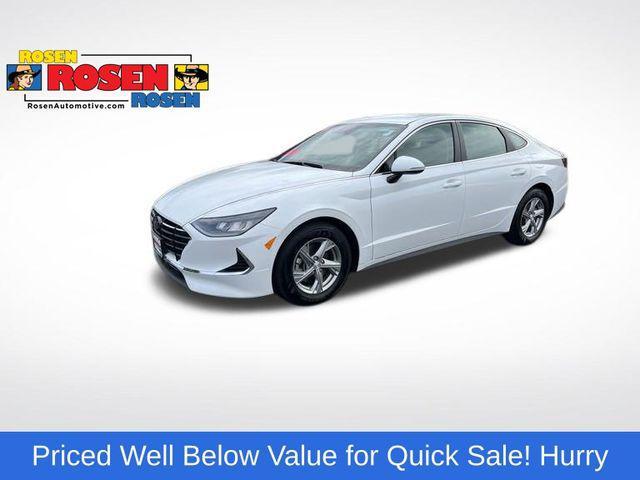 used 2022 Hyundai Sonata car, priced at $18,594