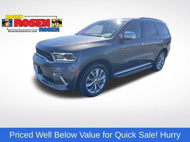 used 2021 Dodge Durango car, priced at $32,879