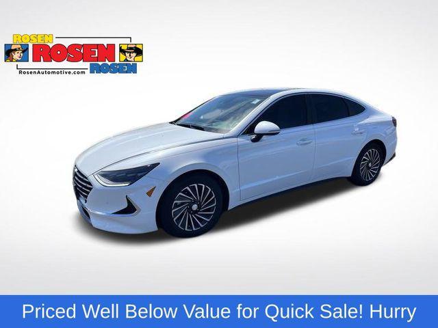 used 2021 Hyundai Sonata car, priced at $20,478