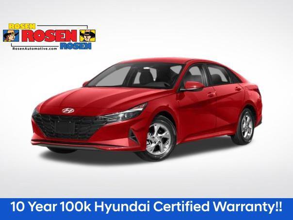used 2021 Hyundai Elantra car, priced at $15,488